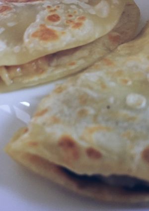 Una foto de Rapiditas de hojaldre rellenas de banana