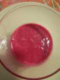 Batido rojo