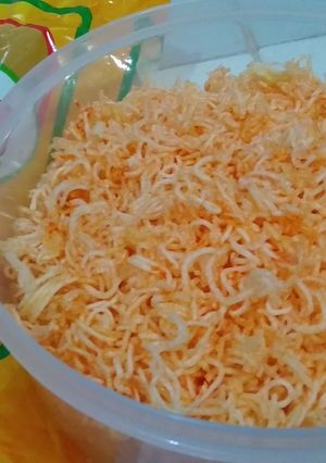 Foto resep Bihun goreng kriuk cemilan iseng