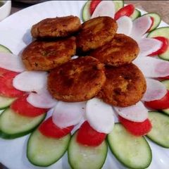Chicken shami kabab A picture of Chicken shami kabab.