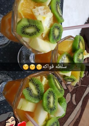 صورة لوصفة سلطة فواكة