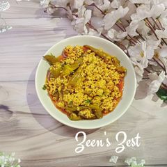 A picture of Rajasthani Dahi Mirch.