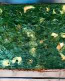 Pastel de espinaca fácil y nutritivo