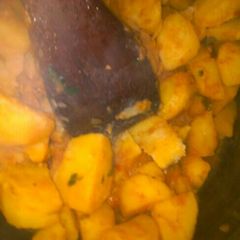 A picture of Potato stew.