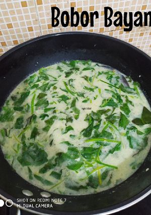 Foto resep Sayur Bobor Bayam
