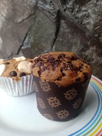 Cara Mudah Menyiapkan Resep  🧁 Banana Choco Muffin yang Bisa Manjain Lidah, Menggugah Selera