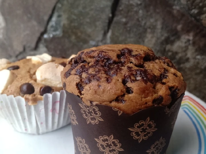 Cara Mudah Menyiapkan Resep  🧁 Banana Choco Muffin yang Bisa Manjain Lidah, Menggugah Selera