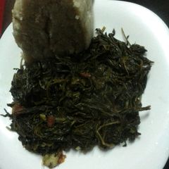 A picture of Managu fried.