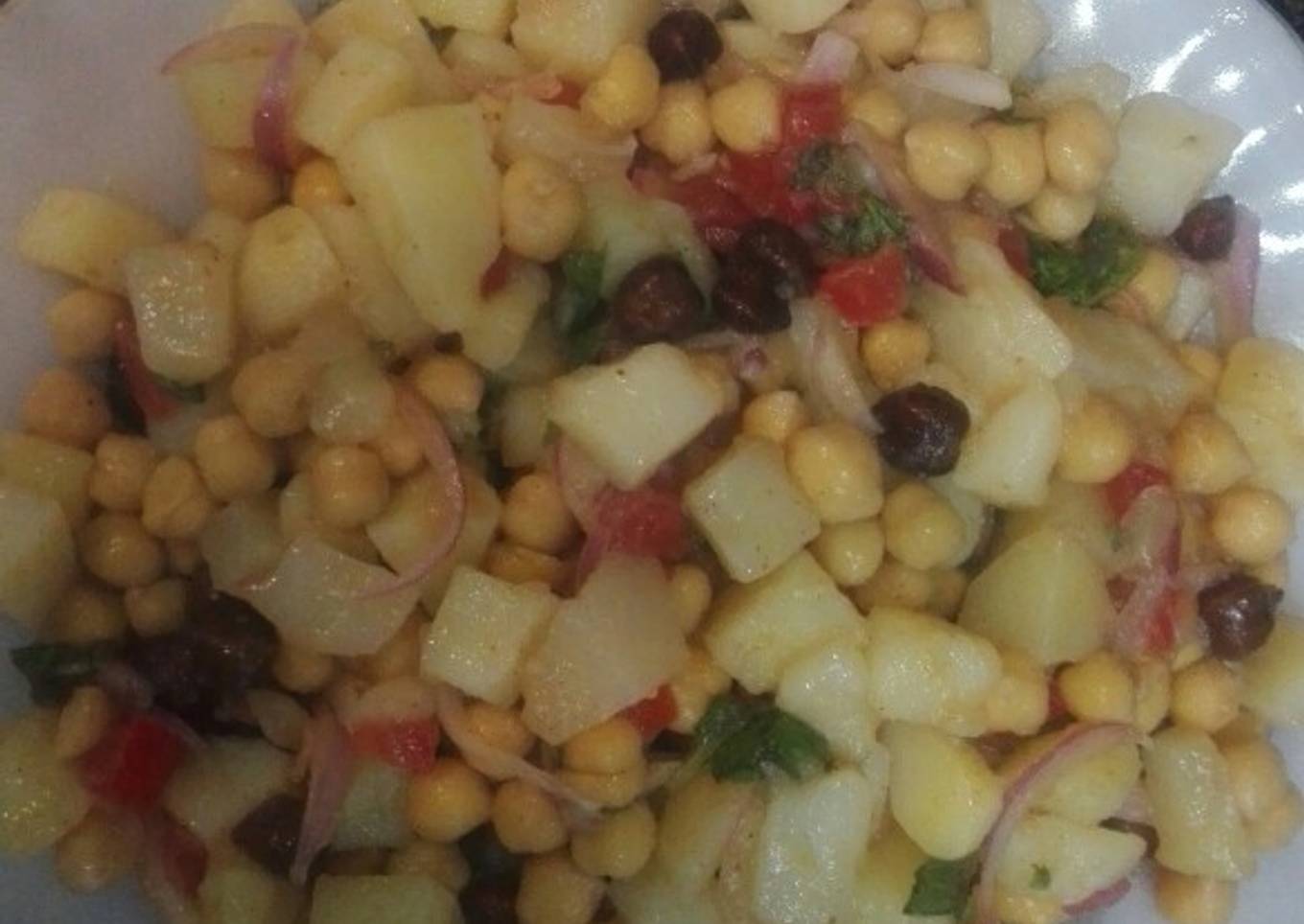 Spicy chana Chaat