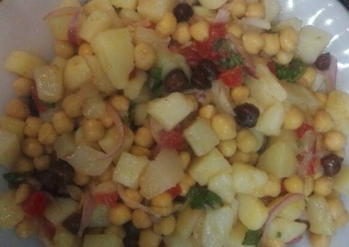 Spicy chana Chaat Recipe