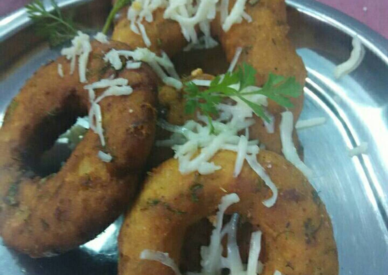 Cheese potato donuts