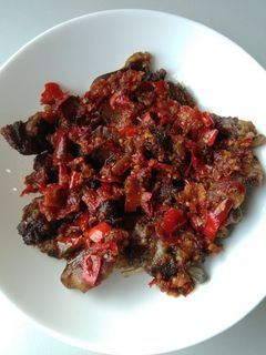 Foto resep Lidah Goreng Balado