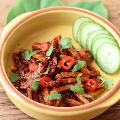 A picture of Tempeh goreng 🌿.
