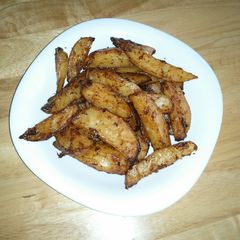 Homemade Potato Wedges A picture of Homemade Potato Wedges.