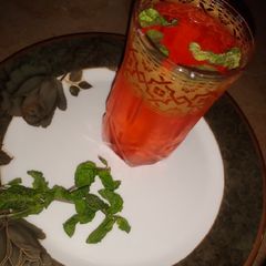 A picture of Red lemonade🍹.