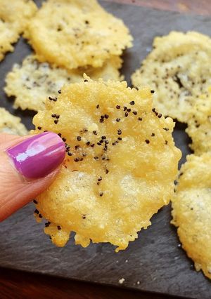 Une photo de ☆Tuiles Croustillantes au Parmesan☆