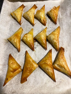 Una foto de Samosas