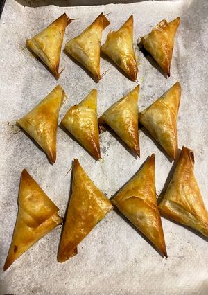 Una foto de Samosas