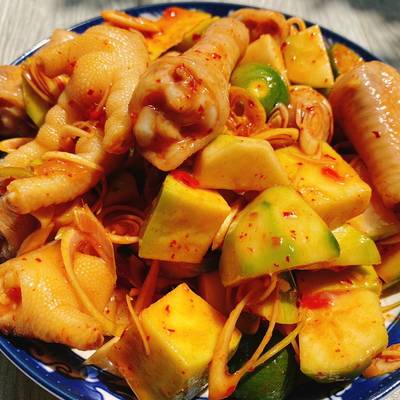 Cách làm chân gà sốt Thái chua cay đậm vị, đơn giản ngon khó cưỡng