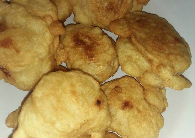 Resep: Goreng tape pake terigu Enak Terbaru