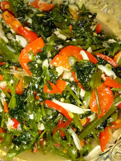 Foto resep Tumis daun pepaya jepang