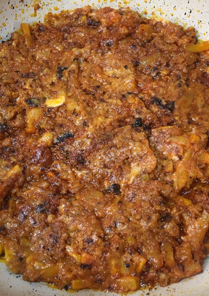 عکسی از دستور گوشت و سیب زمینی خوشمزه 😋😋😋