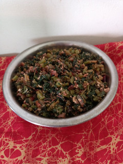 🌿🌿 ☘️செங்கீரை பொரியல்🌿🌿☘️ (Senkeerai poriyal recipe in tamil) செய்முறை முக்கிய புகைப்படம்