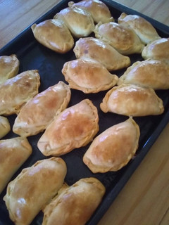 Una foto de Empanadas de pollo con masa casera