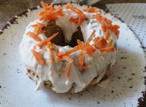 Una foto de Pastelito de zanahoria y avena en air fryer 🥕🎂