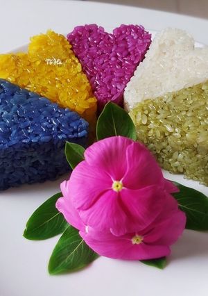 Hình của món XÔI ngũ sắc.