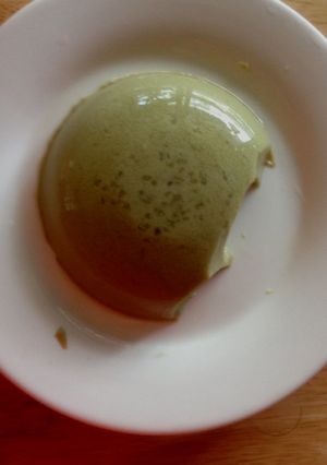 Hình của món Thạch trà sữa matcha.
