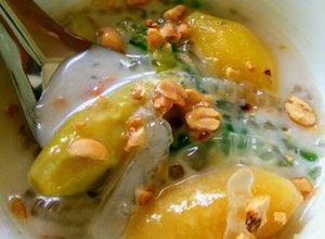 Hình của món Chè chuối sáp.
