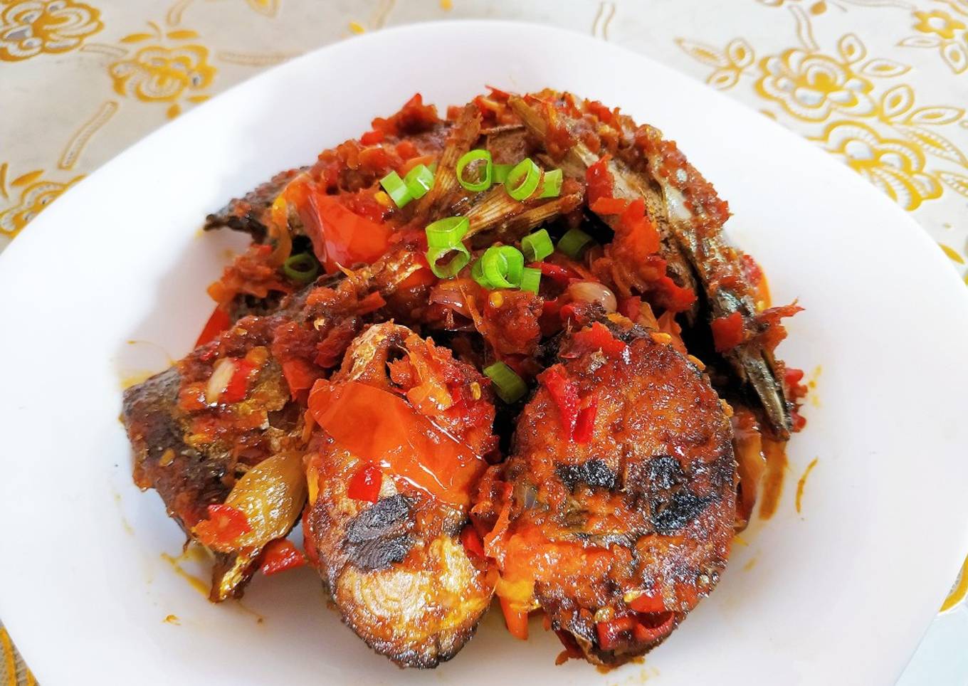 Tongkol Goreng Rica Rica Kecap