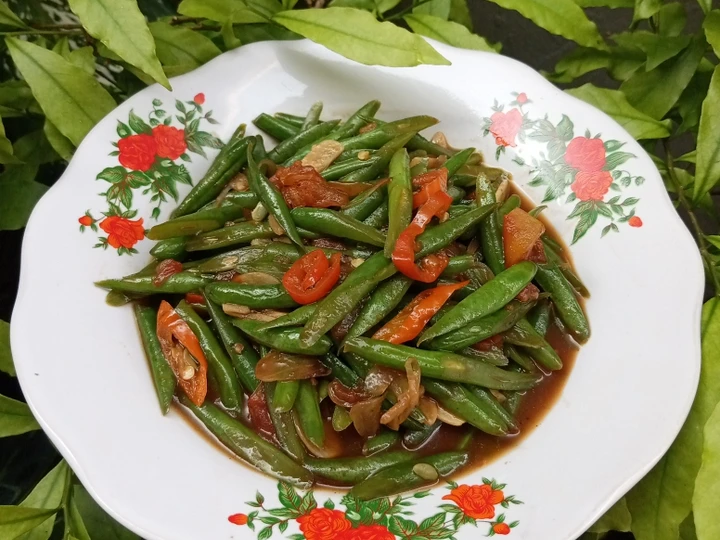 Cara Gampang Membuat Resep Tumis buncis saos tiram yang Bikin Ngiler Anti Ribet, Menggugah Selera