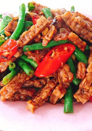Foto resep Oseng Tempe Kacang Panjang
