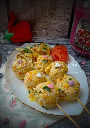 Foto resep Nasi goreng Pentol