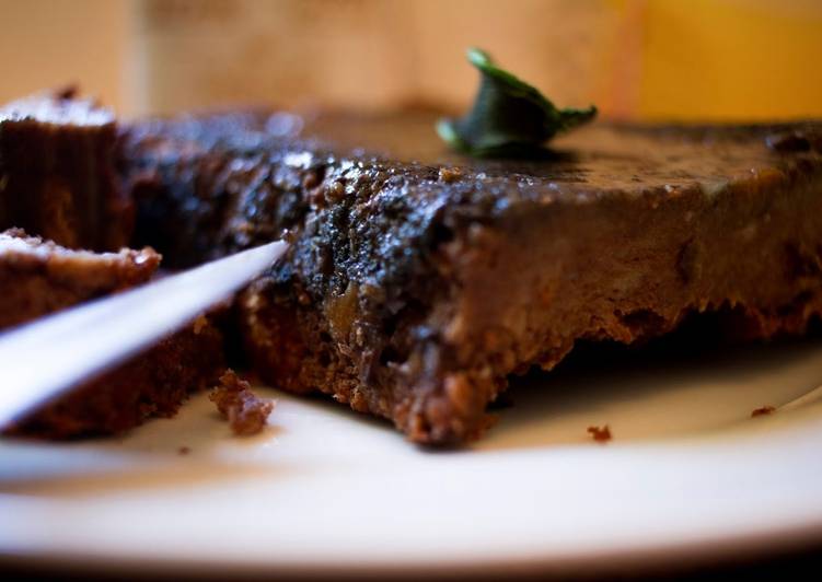 Budín de chocolate y horchata