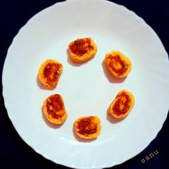 A picture of Carrot Halwa Swiss Roll.