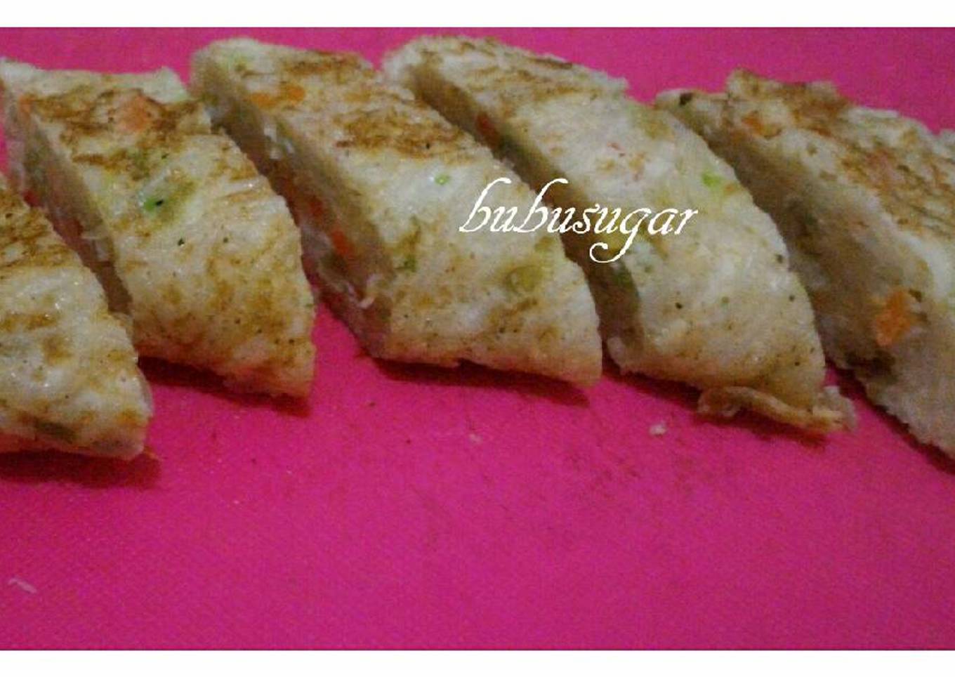 Miso Gulung Sehat.(MPASI - BLW 1y+)