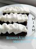 Brownie with Coconut Whipped Cream