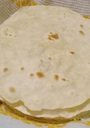 Una foto de Tortillas de harina de mantequilla 🌯🌯
