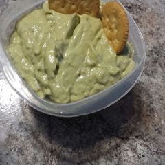 A picture of Bacon tomato avocado dip.