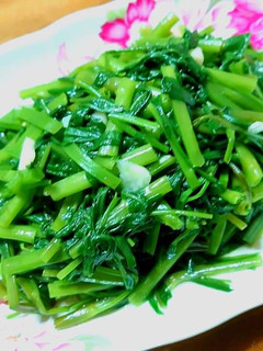 燙拌空心菜(家常料理) 的食譜成品照片