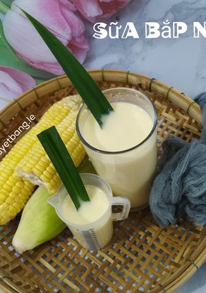 Hình của món Sữa bắp non.