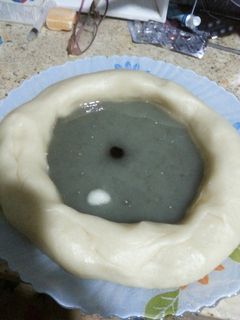 صورة لوصفة عصيده أكله بدويه