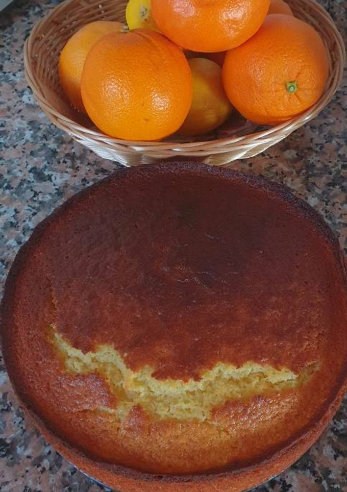 Una foto de Bizcocho de naranja
