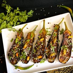 A picture of Begun Sundari (Fried Eggplant - Bong style).
