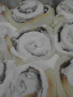 Foto resep Cinnamon roll bread with cream cheese frosting