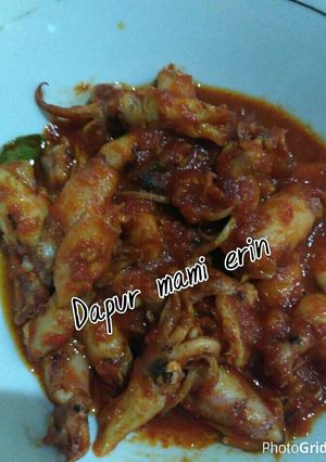 Foto resep Cumi Asin Balado