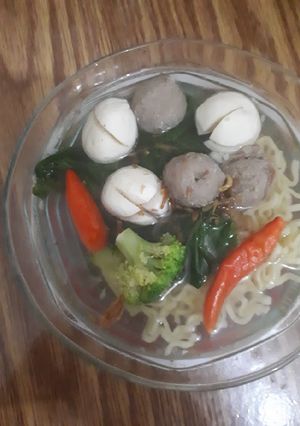 Foto resep Bakso super praktis sehat